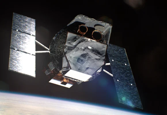 A Satellite Falling Out of Orbit Embarks on Its Final Mission